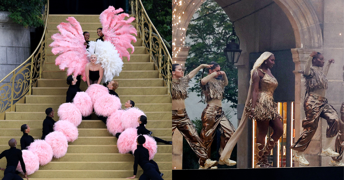 パリ五輪開会式 「ディオール」がレディー・ガガやセリーヌ・ディオン