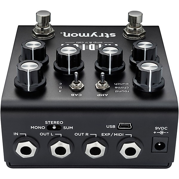 Strymon Iridium Amp and IR Cab Simulator Effects Pedal Black