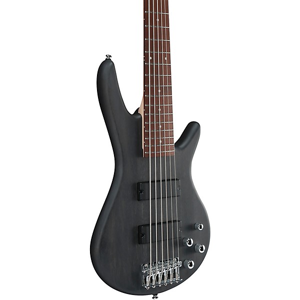 Ibanez GIO GSR206 6-String Bass Transparent Gray Flat | Guitar Center