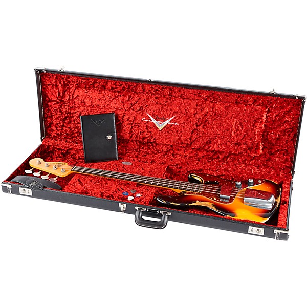 Fender Custom Shop 1960 Jazz Bass Guitar Heavy Relic 3-Color