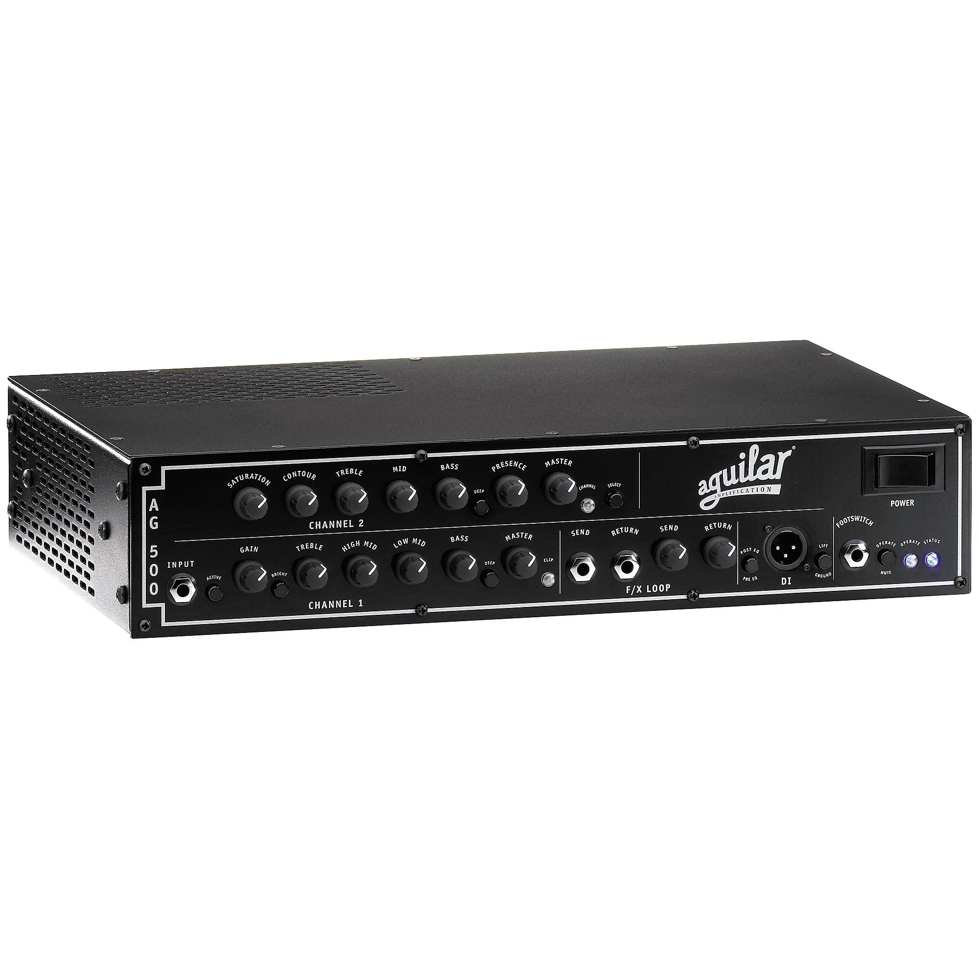 Aguilar AG 500 Dual Channel Bass Head | Guitar Center