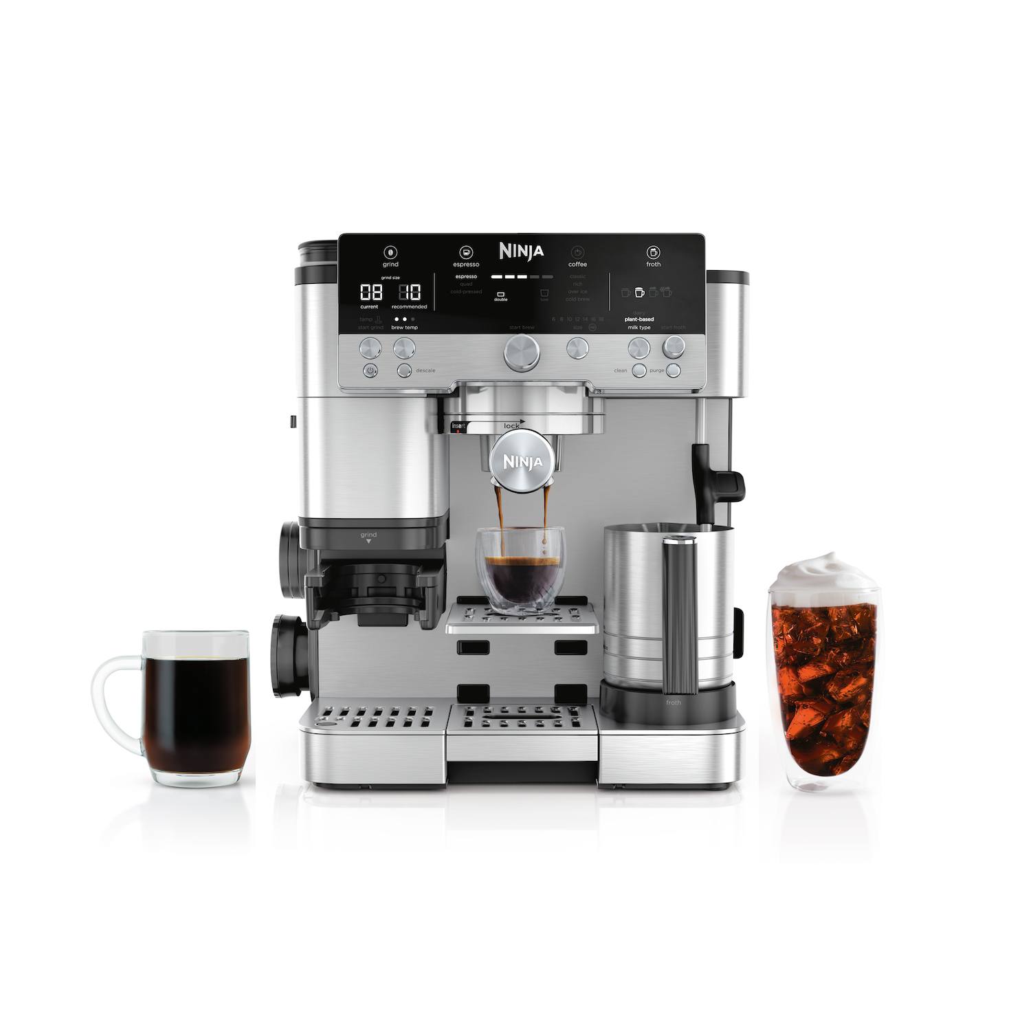 Ninja Luxe Café Premier Series 3-in-1 Espresso, Coffee and Cold
