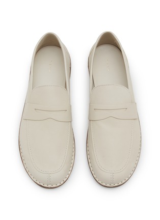 THE ROW | Cary Leather Loafers | WHITE | Women | Lane Crawford