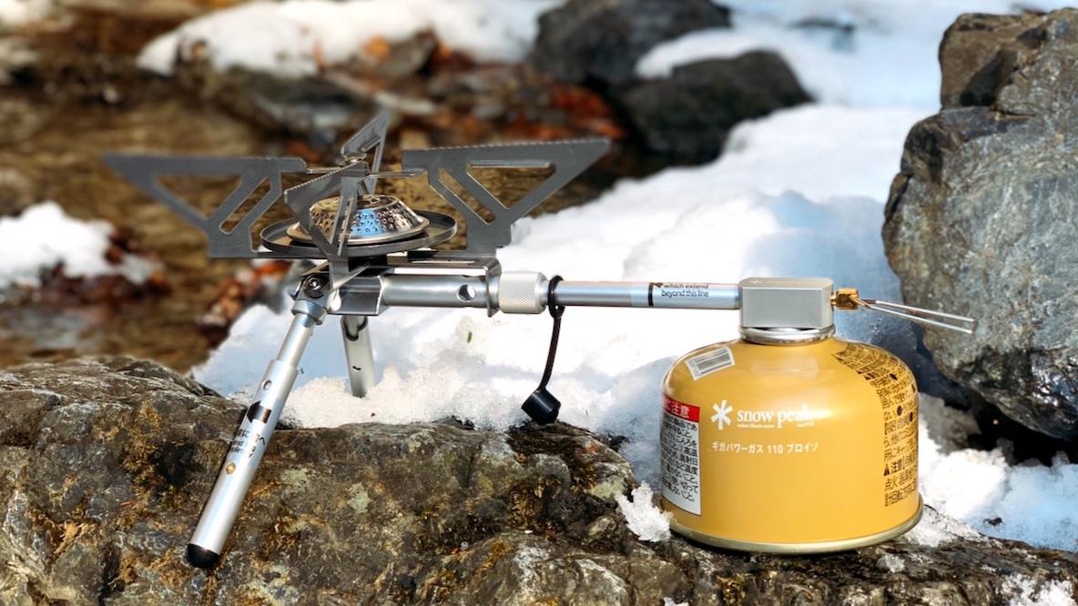 持ち運びラクすぎ。もはやスノーピークのこのバーナーさえあれば