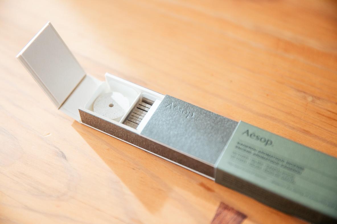 イソップのお香」は焚いていない瞬間にも幸せを感じられるくらい