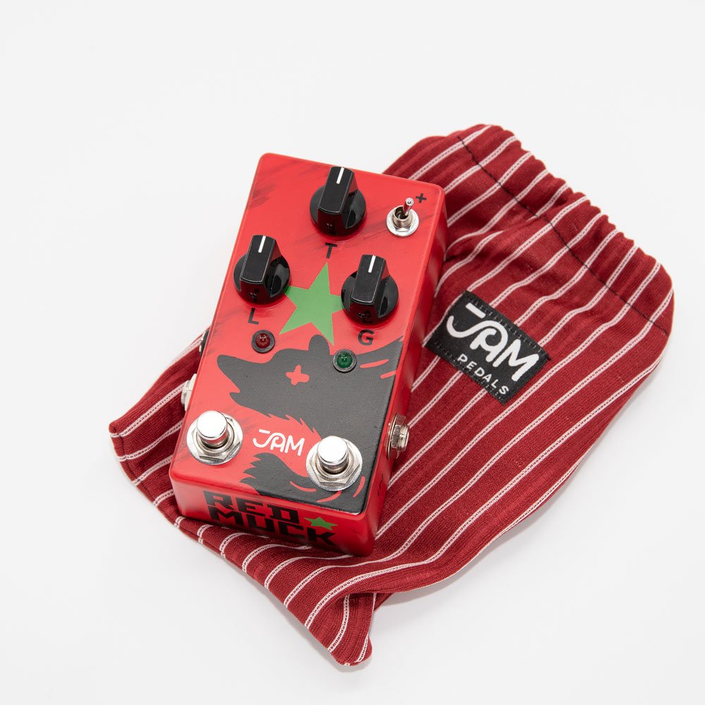JAM Pedals Red Muck Fuzz/Distortion MK.2 Guitar Pedal - 5214001611171