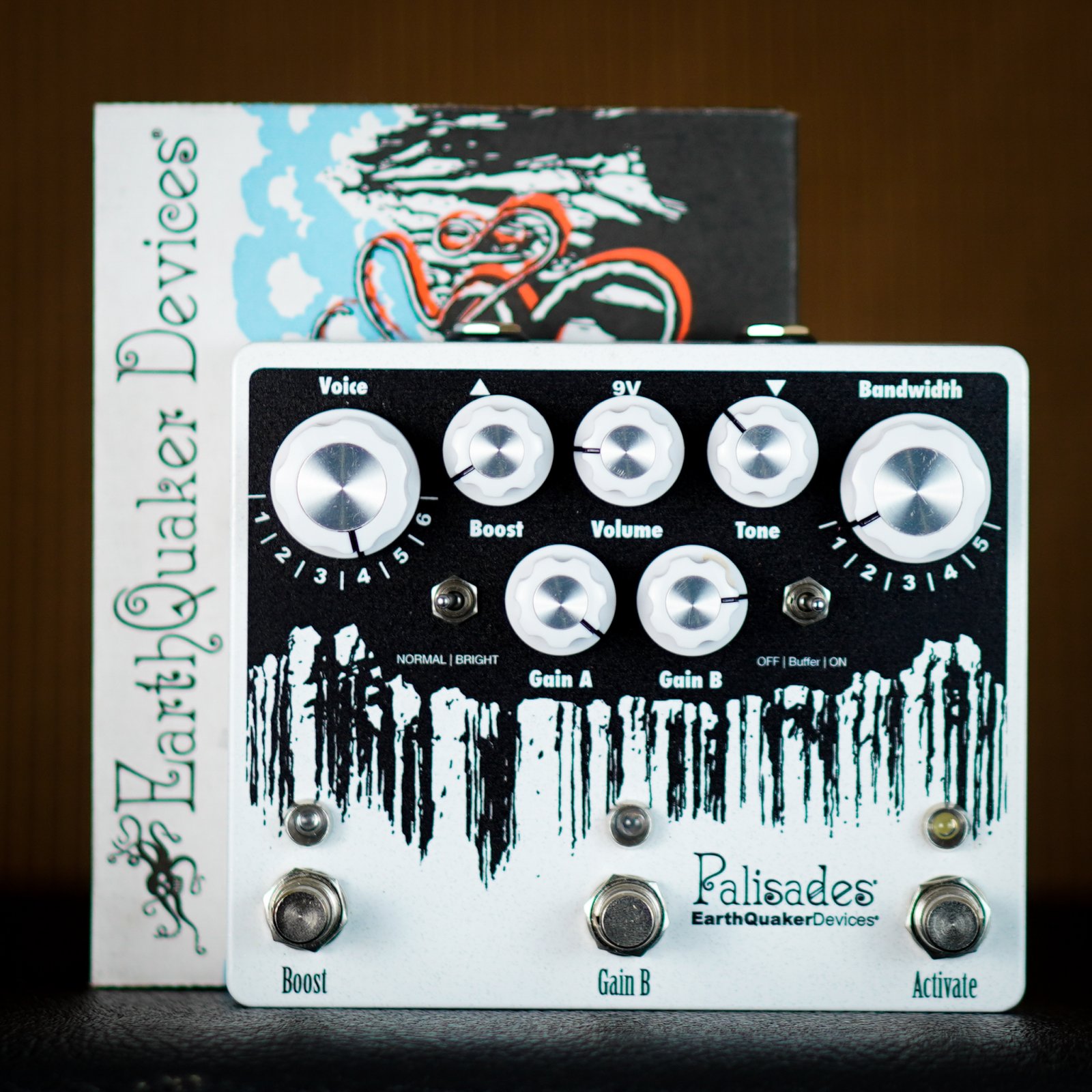 EarthQuaker Devices Palisades Mega Ultimate Overdrive Pedal V2