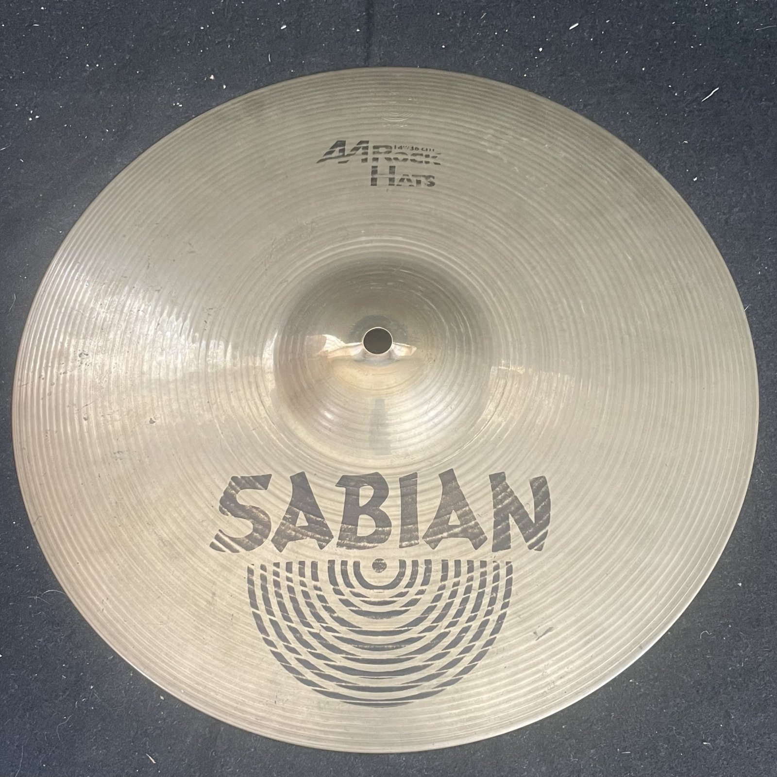 SABIAN 14 AA Rock Hats, Brilliant Finish, 1230/1317g