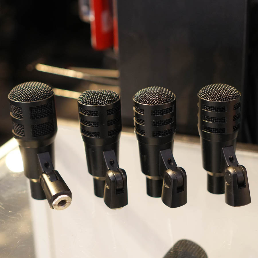 AUDIX f10 f12 マイク 4本セット ジェラルミンケース付き AUDIX f10