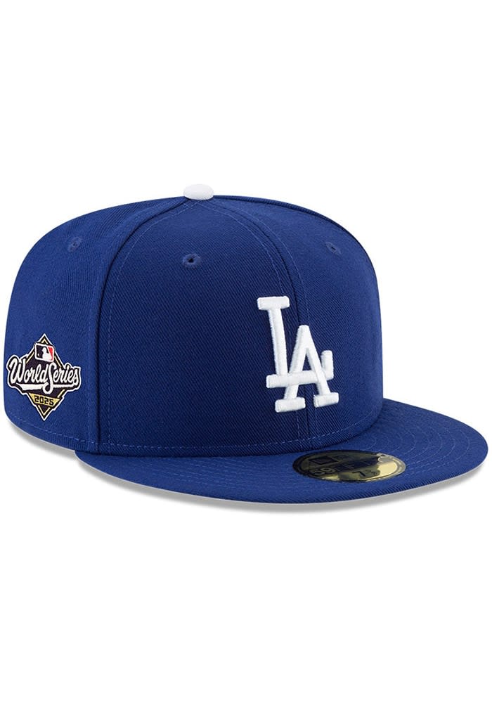 Los Angeles Dodgers Mens 2025 Game World Series Side Patch 59FIFTY