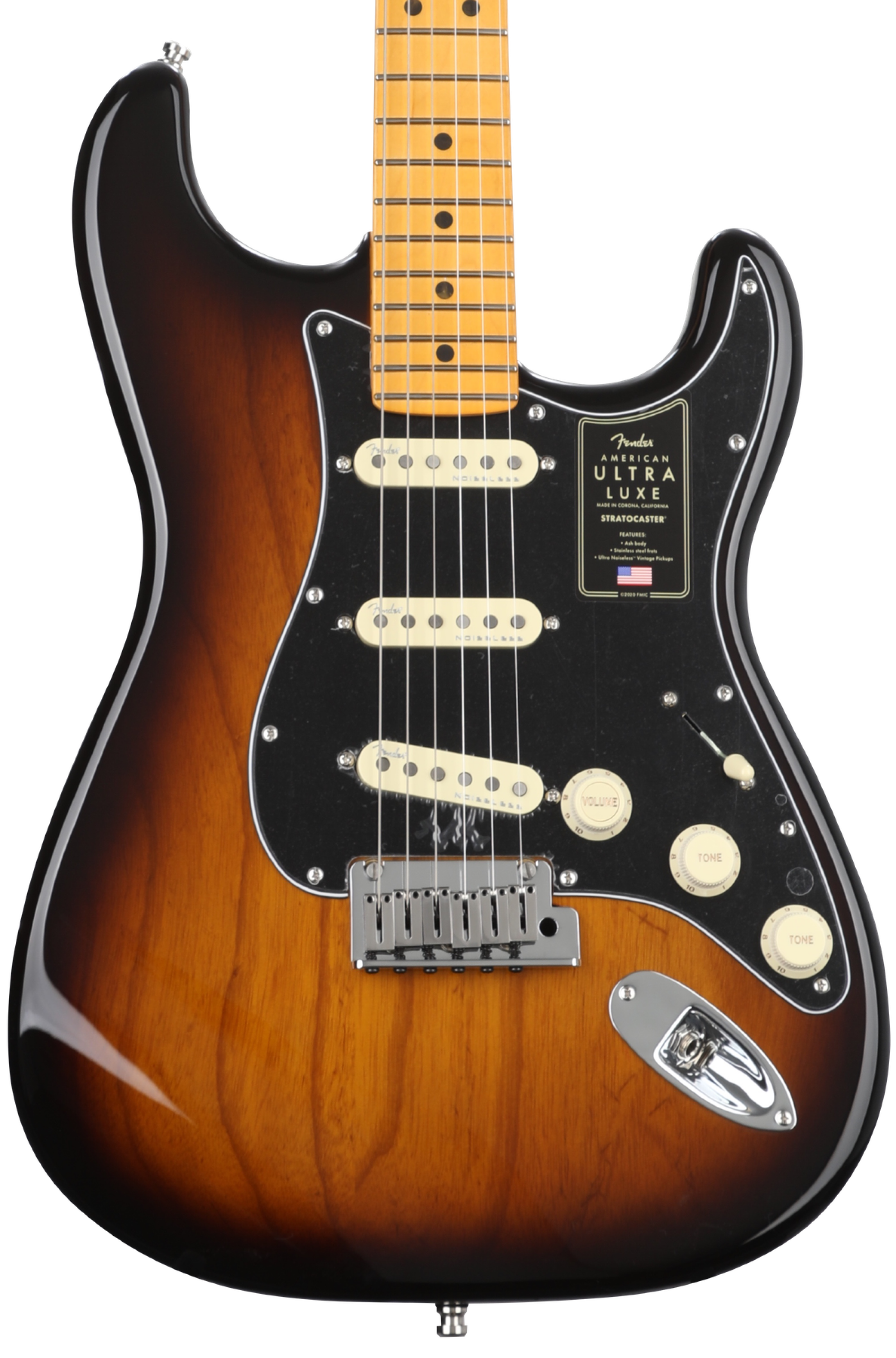 Fender American Ultra Luxe Stratocaster - 2-color Sunburst with