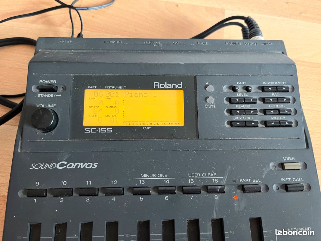 Roland SC-155 * ローランドMIDI音源モジュール Roland SC-155 MIDI