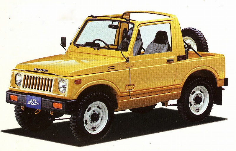 DISM 1/43 SJ30-FK ジムニーハーフ メタルドア イエロー DISM 1/43