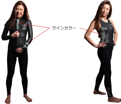 mellow girls｜サーフィン用レディースウェットスーツのオーダー販売