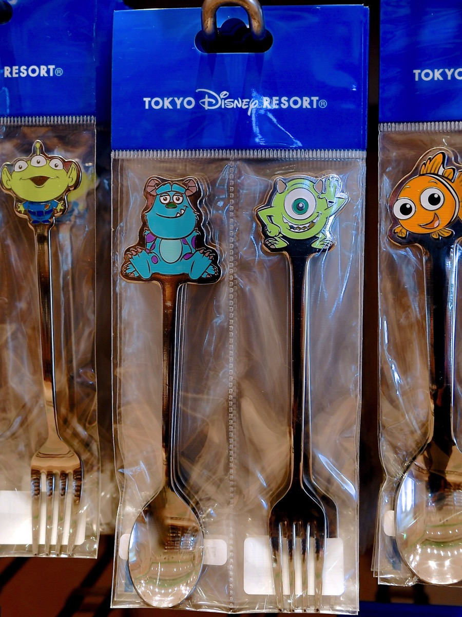 ペアデザインがかわいい！東京ディズニーランド スプーン＆フォーク