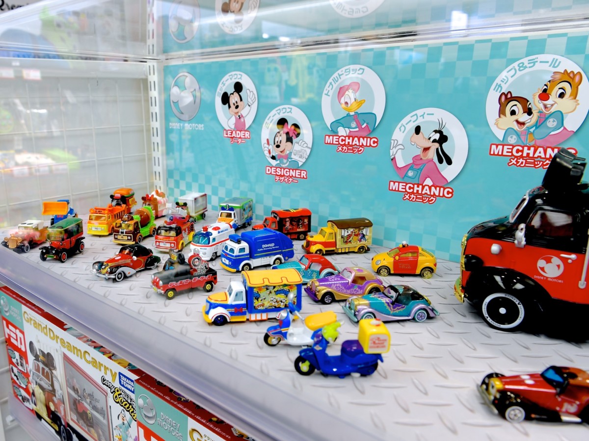 ディズニーモーターストミカが大集合！プレミアム ポップアップストア