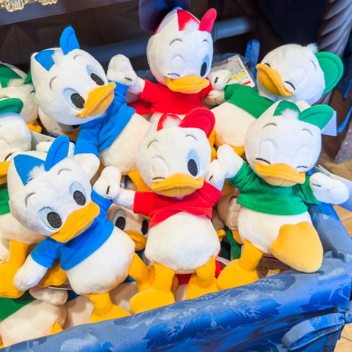 ヒューイ、デューイ、ルーイ！東京ディズニーランド「ミッキー