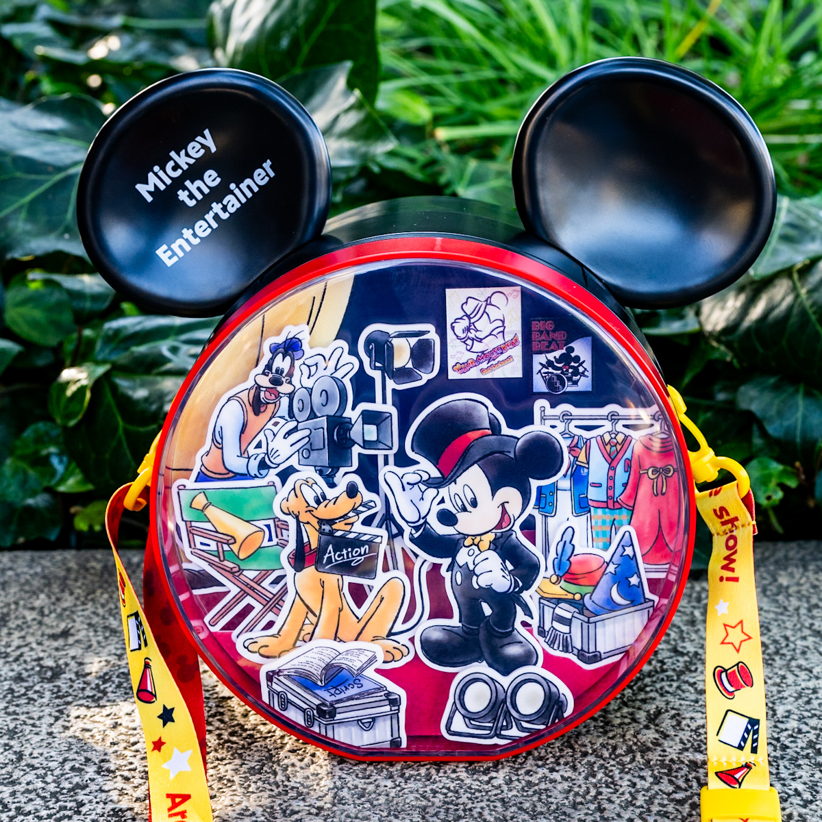 映画撮影中のミッキーマウス！東京ディズニーリゾート ポップコーン