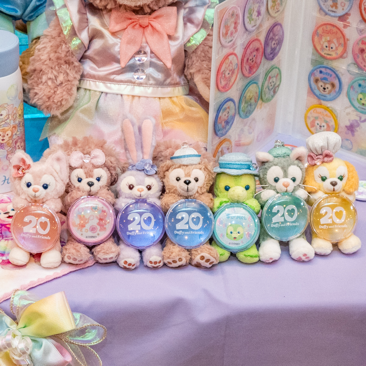 シャボン玉デザイン！東京ディズニーシー「ダッフィー＆フレンズ20周年