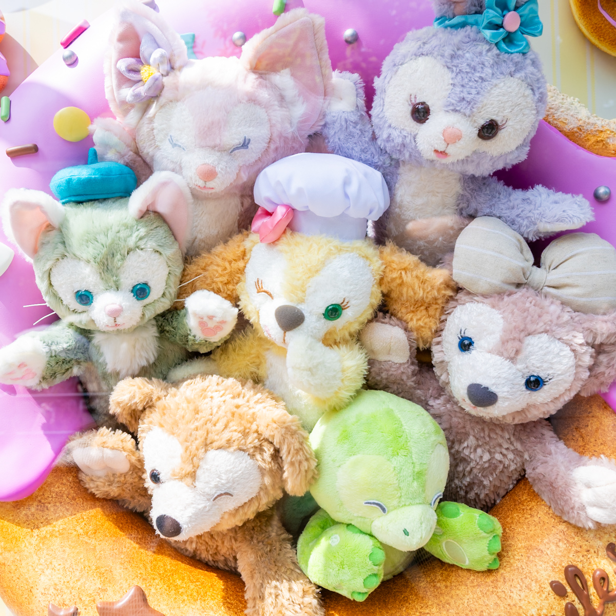 カラフルなドーナツデザイン！東京ディズニーシー「ダッフィー