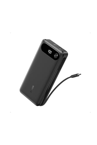 Amazon | Anker Power Bank (20000mAh, 87W, Built-In USB-C ケーブル