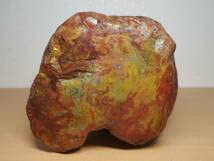 Amazon.co.jp: 佐渡産6.2kg 赤玉石 赤石 ジャスパー 原石 碧玉 錦石