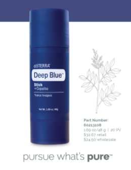 Amazon.com: doTERRA Deep Blue Stick - 2 Pack : Health & Household
