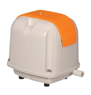Amazon | 安永エアポンプ AP-80G ブロワー 浄化槽用 オレンジ色 80L