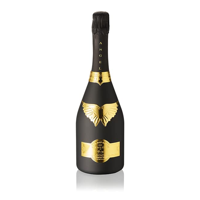 Amazon.co.jp: ANGEL CHAMPAGNE NV Brut Black 5th Anniversary in