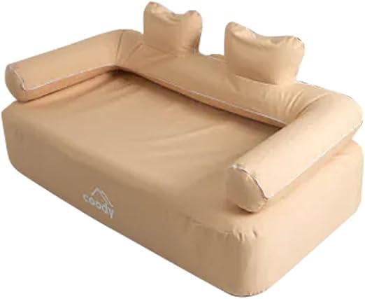 Amazon.co.jp: coody エアソファー (ベージュ) : スポーツ＆アウトドア