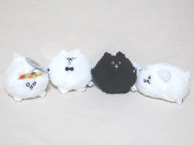 Amazon.co.jp: 毛玉犬 ボールチェーン付きぬいぐるみ 全4種 しろ