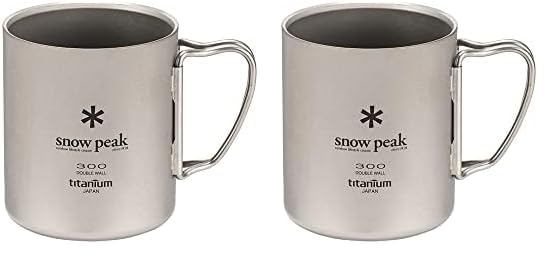 Amazon | Snow Peak(スノーピーク) (snow peak) チタンダブルマグ 300