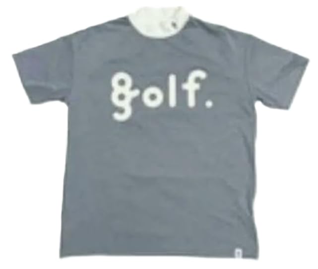 Amazon.co.jp: 8G SHOOT ロゴプリント モックネック ゴルフ ウェア L