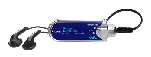 Sony NW-E405-512MB MP3 Network Walkman - Blue: MP3 & Digital Media