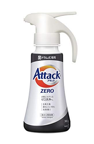 Amazon.co.jp: 花王 アタックZERO ドラム式専用 ワンハンドタイプ 380g