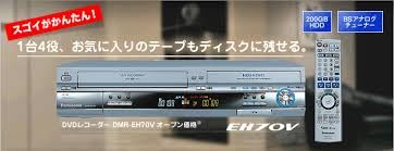 Amazon | Panasonic DIGA DMR-EH70V-S 200GB HDD内蔵ビデオ一体型DVD