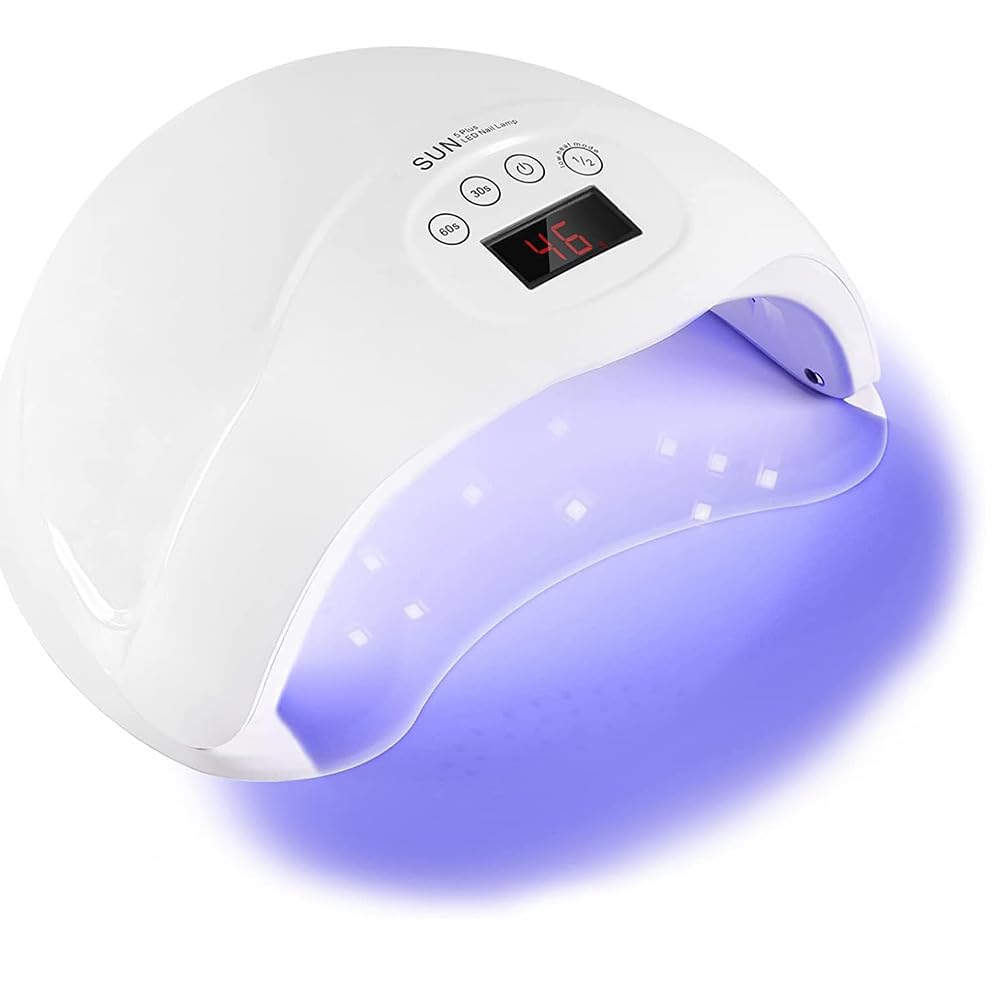 Amazon.co.jp: UVライト LEDネイルドライヤー 72W ジェルネイル LED