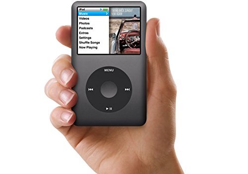 Apple iPod Classic 160GB Black (latest Model) 7th Generation MP3