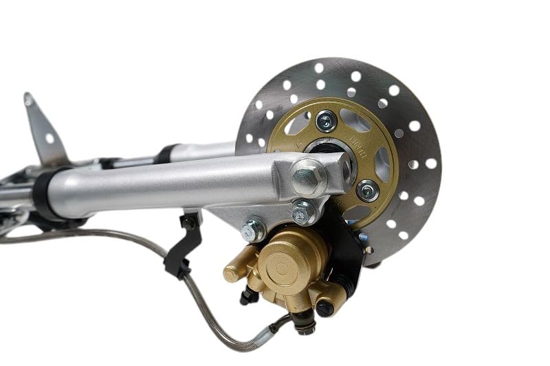 Amazon | ミニモト モンキーフロントサスペンションディスクシルバー