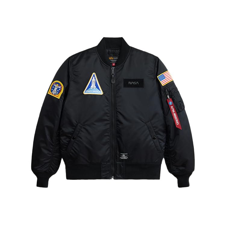 Alpha Industries NASA MA-1 Flight Jacket Gen II, Men's Classic