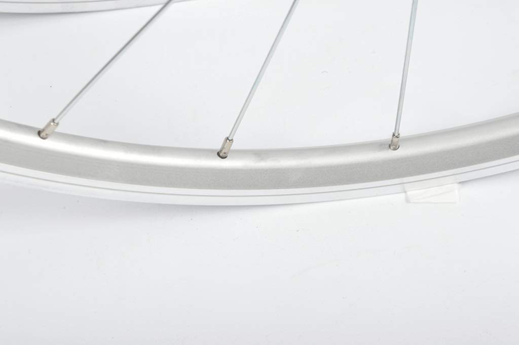 Amazon | 700c自転車ホイールセット 銀 C/Vリムブレーキ 7-11スピード