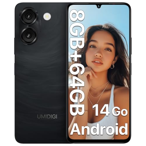 UMIDIGI G9A Mobile Phones, Android 14 Go Smart phone, 6.75