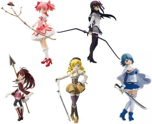 Amazon | 魔法少女まどか☆マギカ SQフィギュア 5種セット 鹿目まどか