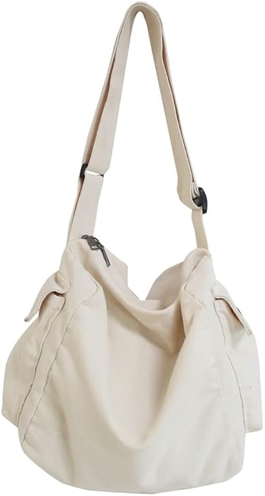 Amazon.com: Grunge Canvas Shoulder Bag Women Goth Hobo Purses Y2K