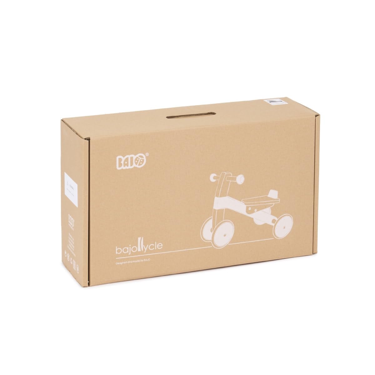 Amazon.co.jp: バヨ (BAJO) 木の四輪バイク 1歳頃から BAJ53710W