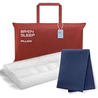 Amazon.co.jp: BRAIN SLEEP Neck Conditioning Pillow + Pillow Cover