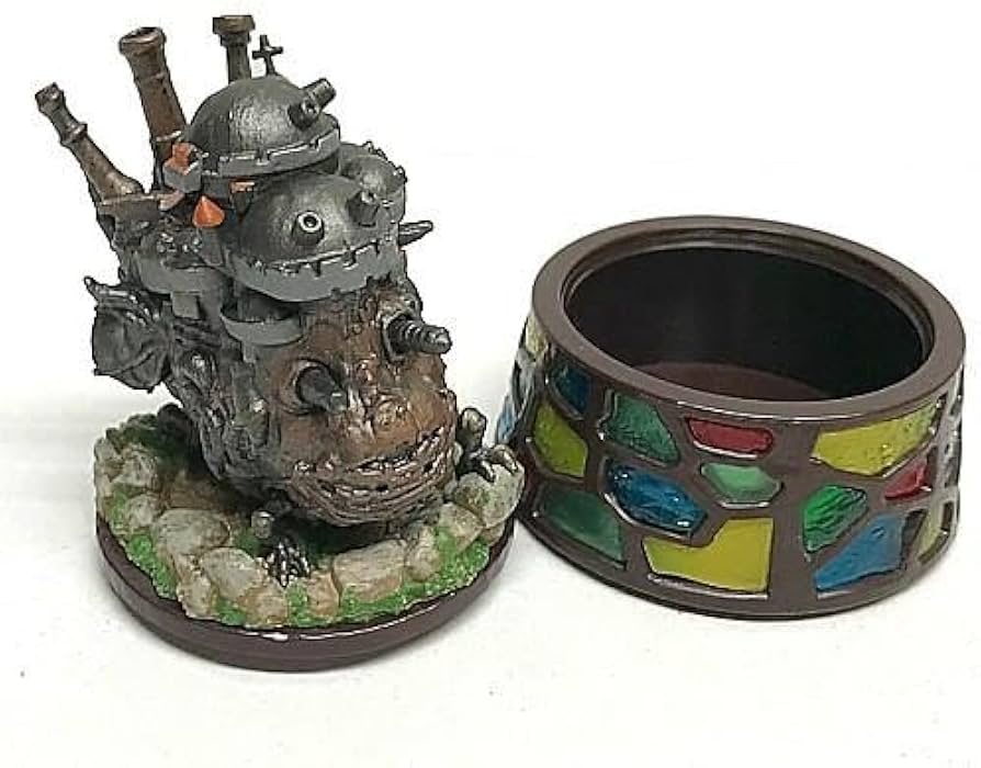 Amazon.co.jp: ハウルの動く城 アクセサリーBOX ハウル城 フィギュア