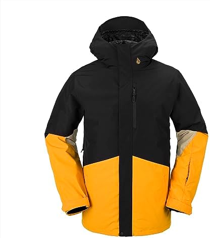 Volcom Men's Standard V.CO LP Snowboard Ski Winter Jacket, Gold S4