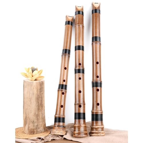 尺八 二本継ぎ地無し 有聲1.8（D） 1尺8寸 5孔 REIZAN TUNED一尺八