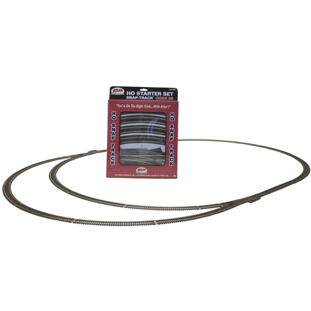 Amazon.com: Atlas HO C83 Starter Track Set : Arts, Crafts & Sewing